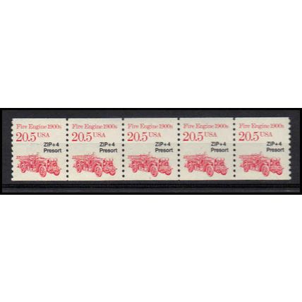 2264 20.5c Fire Engine Fine MNH Dry Gum PNC 1/5 X1155