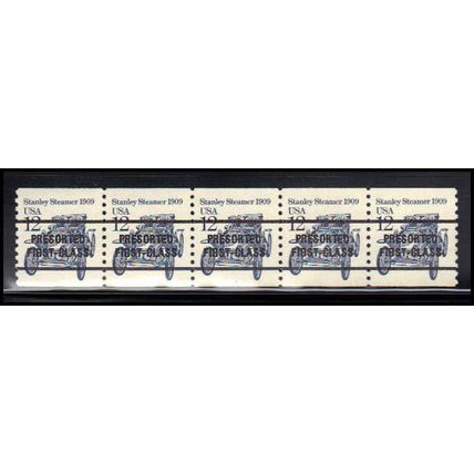 2132b 12c Stanley Steamer Very Fine MNH Dry Gum PNC 1/5 X2069