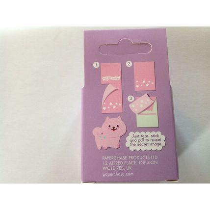 20 Packs Of Mini Blue Sticker Roll Cute Characters Secret Tape RRP £50