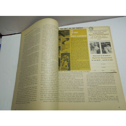 MACO BASEBALL Sportsman Series Magazine Willy Mays on Cover 1966