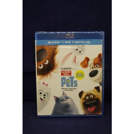 The Secret Life Of Pets Blu-Ray DVD Digital HD Movie