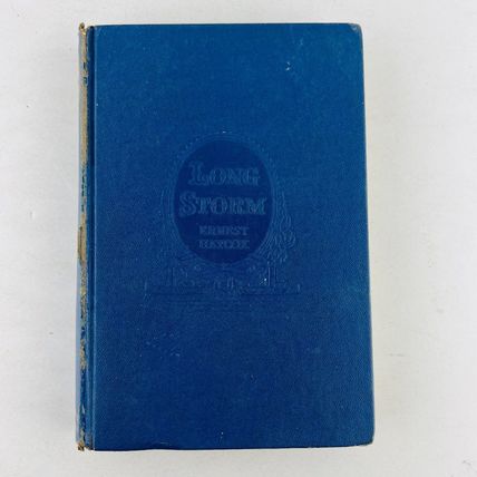 Ernest Haycox - Long Storm Novel Hardcover Book