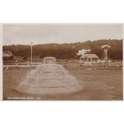 EA 89 ILKLEY - THE BATHING POOL.