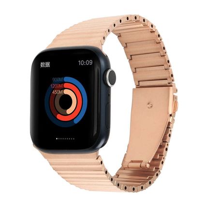Ocean Metal Replacement Watch Band, For Apple Watch 38mm, For Apple Watch 42mm (