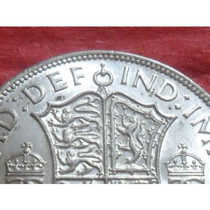 1945 George VI half-crown.