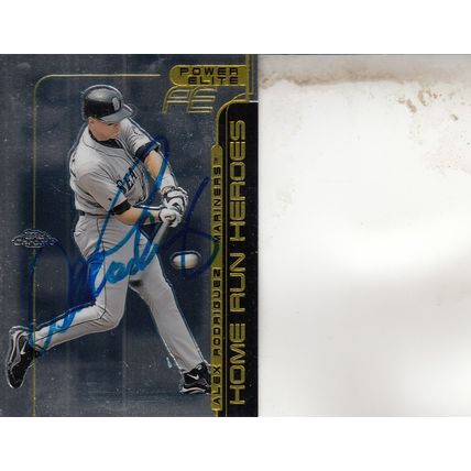 ALEX RODRIGUEZ 1999 AUTOGRAPHED SEATTLE MARINERS HOME RUN HEROES HOF CHAMPION