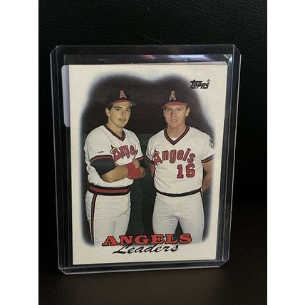 Angels Leaders #381 | 1988 Topps Baseball Trading Card