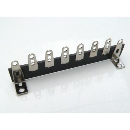 8 Way Tin Plated Tagstrip for Valve guitar handwired amplifier project Tag Strip