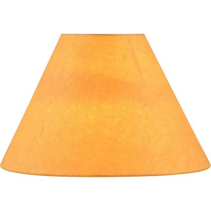 Aspen Creative 56041, Hardback Empire Transitional UNO Lamp Shade, Orange Parchm