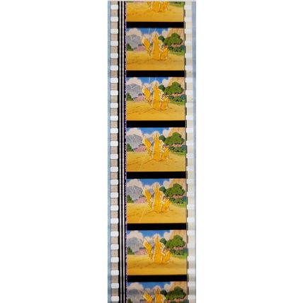 POKEMON - PK ZXB - E0124t . 1 STRIP OF 5 - 35MM - FILM CELLS