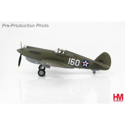 CURTISS P-40B WARHAWK USAAF 15TH PG 47TH PS WHITE 160- HOBBY MASTER HA9201 1/48