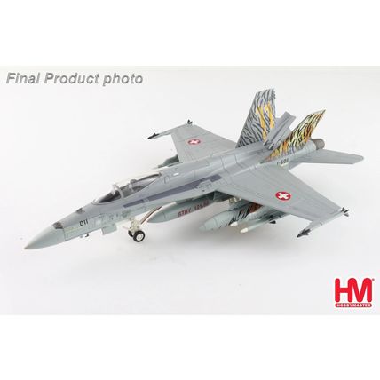 F/A-18C SWISS AIR FORCE J-5011 STAFFEL 11 - HOBBY MASTER HA3597 1/72