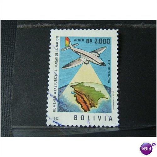 BOLIVIA SG 0751 USED