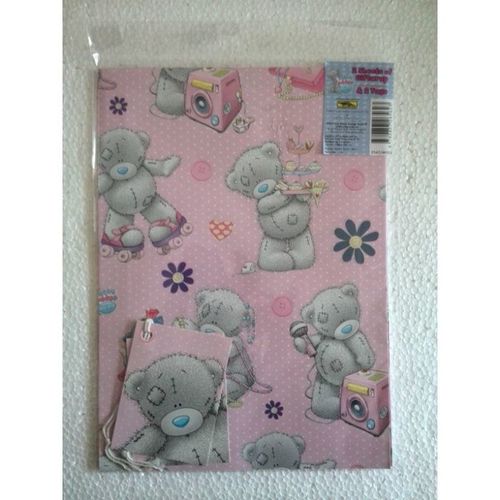 Giftwrap & Tags - Tatty Teddy - pack of 2