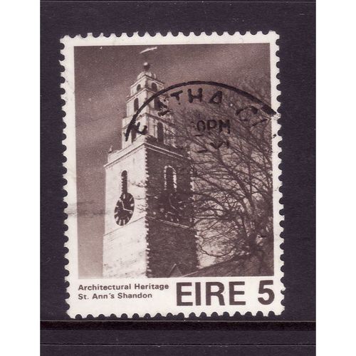IRELAND 1975 SG 378 5p TOWER OF ST ANNS CHURCH FINE USED