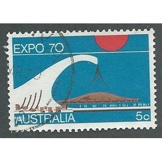 AUS 1970 5c ' EXPO 70' FINE USED (EBID37-678)
