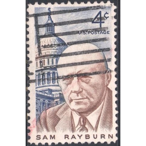 USA 1962 - SG1201 - 4c brown/blue - Sam Rayburn - used