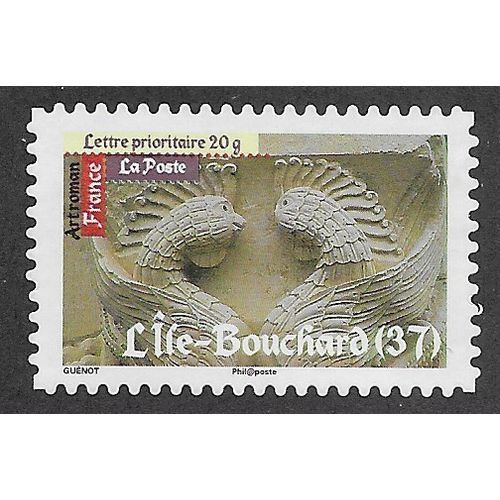 FRA 2010 (56c) 'ART - L'ILE BOUCHARD 37' FINE USED (EBID57-531)