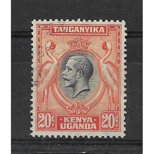 KUT.SG114 20c South African Crowned Cranes.Fine Used.Dec18b