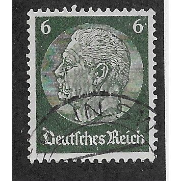 GER 1932 6pf 'PRES. HINDENBURG' FINE USED (EBID65-518)