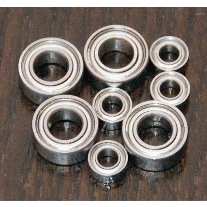 (8pcs) KYOSHO 1:8 MOTORBIKE NSR 500 / RGV-I Metal Sealed Ball Bearing Set