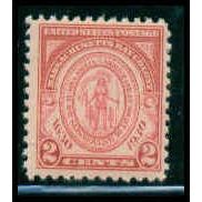 682 2c Massachusetts Just Clears MNH M07109