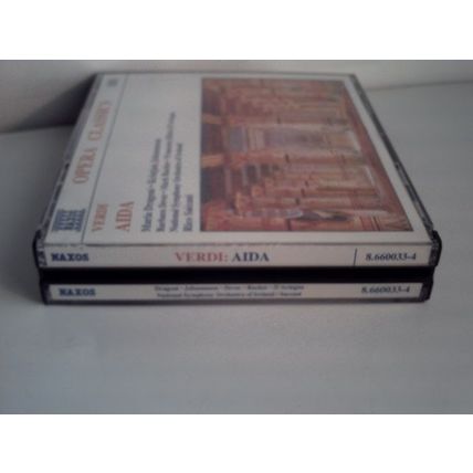GIUSEPPE VERDI - AIDA (OPERA IN 4 ACTS) - CD ALBUM 1995 - 2 DISC