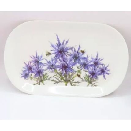Thistle Fine China Mug & Coaster with Melamine Tray Set Boxed Gift Tableware