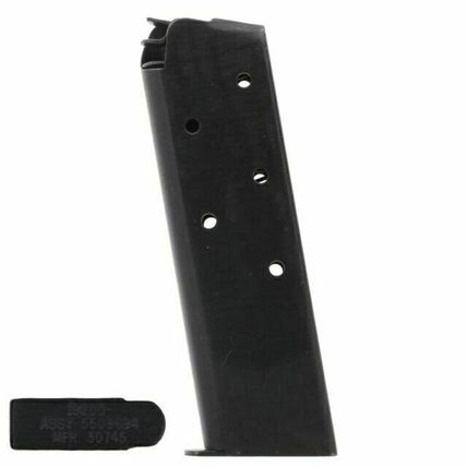 1911 45acp 7rd G.I. Marked Bottom Blue Magazine