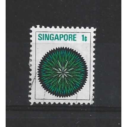 Singapore.SG212 1c Agave.Fine Used.Jun25