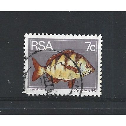 SouthAfrica.SG354 7c Bontrok Seabream.Fine Used.Sep25p