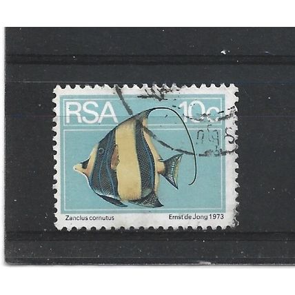 SouthAfrica.SG356 10c Moorish Idol.Fine Used.Sep25h