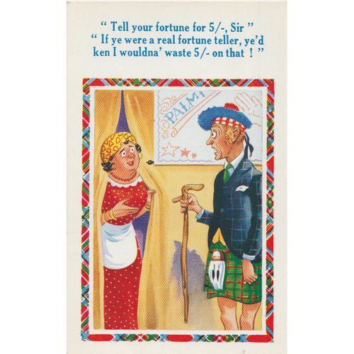 GB circa 1965 Tell Your Future for 5 shillings Sir by Valentines see others