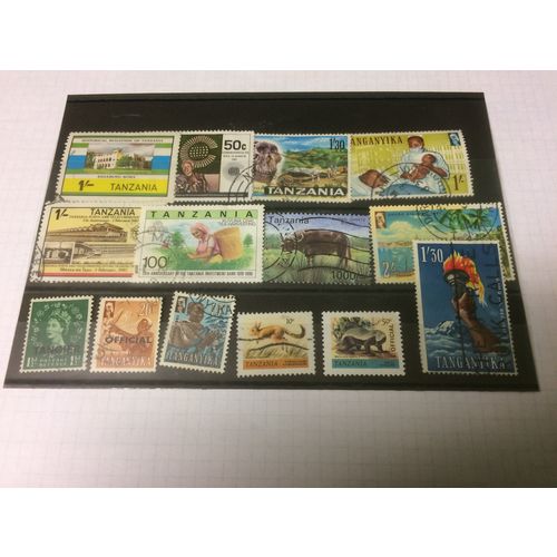 KENYA ... Tanzania...Small lot of used stamps
