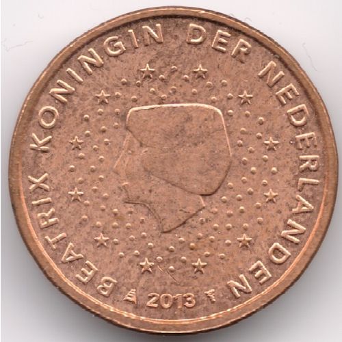 Netherlands : 1 Euro Cent 2013