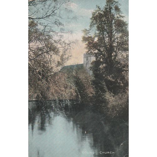 Goring Church Oxfordshire Postcard (OX77301)