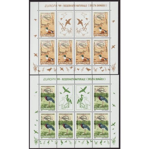 Romania 1999 SG MS6044 UMM Minisheets - Europa/CEPT (B-448)