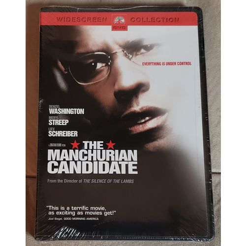 The Manchurian Candidate starring Washington/Streep/Schreiber~New DVD (2004)