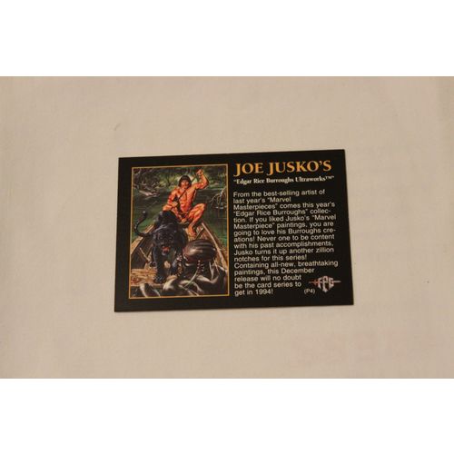 1994 FPG Joe Jusko's Edgar Rice Burroughs Collection Promo NO. P4