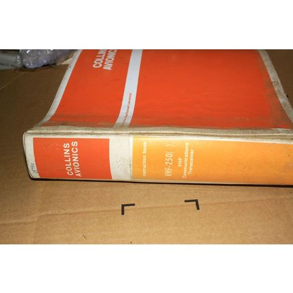 Rockwell Collins VHF-250 COMM Transceiver Instruction/maint manual 523-0766705