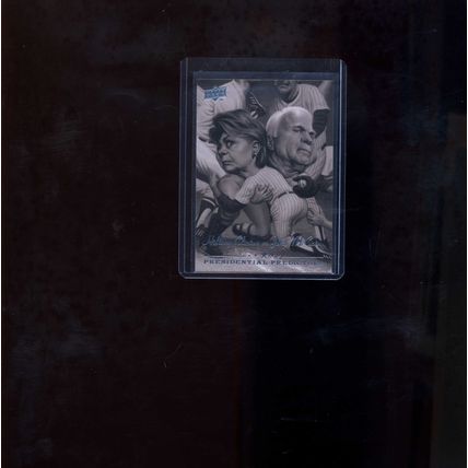 2008 Upper Deck HIllary Clinton vs John McCain presidential predictors pp-13A NM