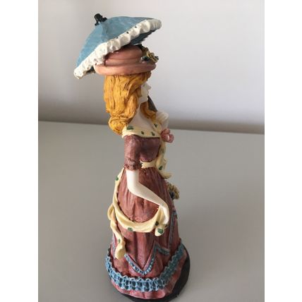 ORNAMENT - UMBRELLA GIRL (PURPLE DRESS)