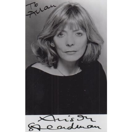 Alison Steadman Stunning Vintage Hand Signed Photo