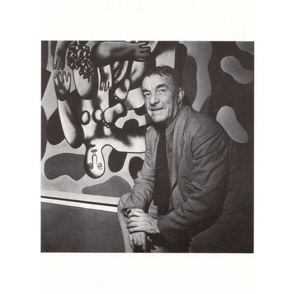 Fernand Leger at The Museum Of Modern Art New York Photo Postcard