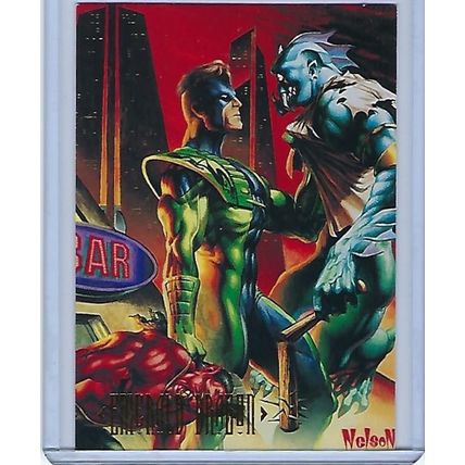 Emerald Dragon #12 - Painted by Nelson - DC Comics Trading Card