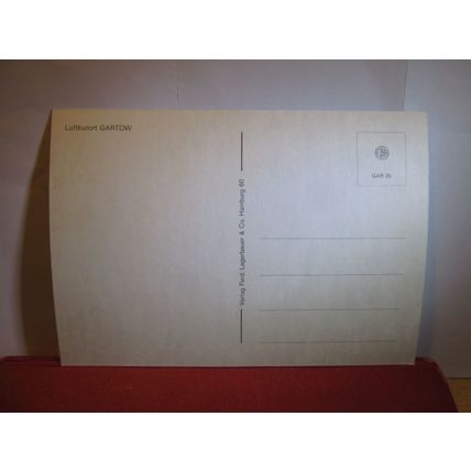 LUFTKURORT, GARTOW, GERMANY unused postcard #