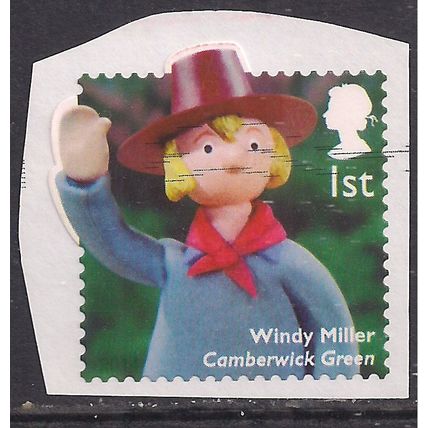 GB 2014 QE2 1st Classic Children's TV ' Windy Miller used SG 3555 ( C294 )