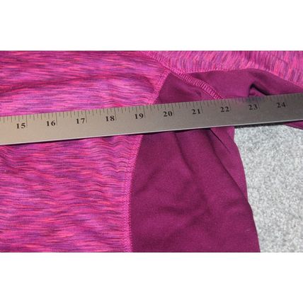 Womens RBX Hoodie Sweatshirt Size XL Zip Up Athletic Purple Pink Knit
