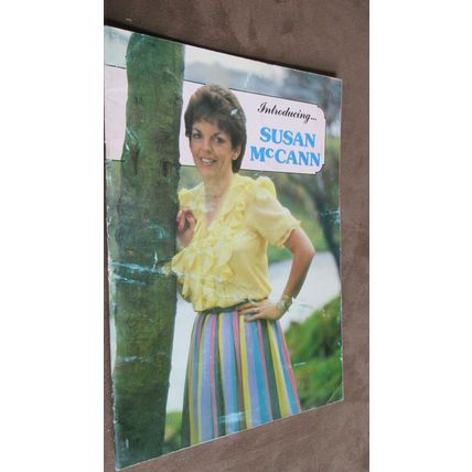 1980s concert programme .. Susan McCann .. Irish Country & Western Music