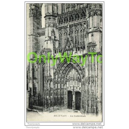 BEAUVAIS, LA CATHEDRALE, OISE, FRANCE, c1920s?, Postcard